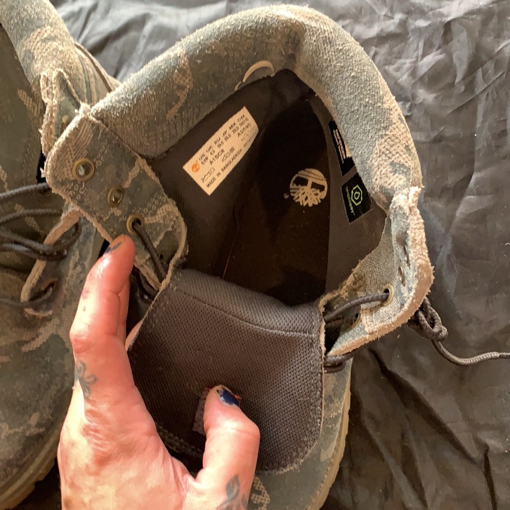 Timberland army boots - Picture 5 of 6